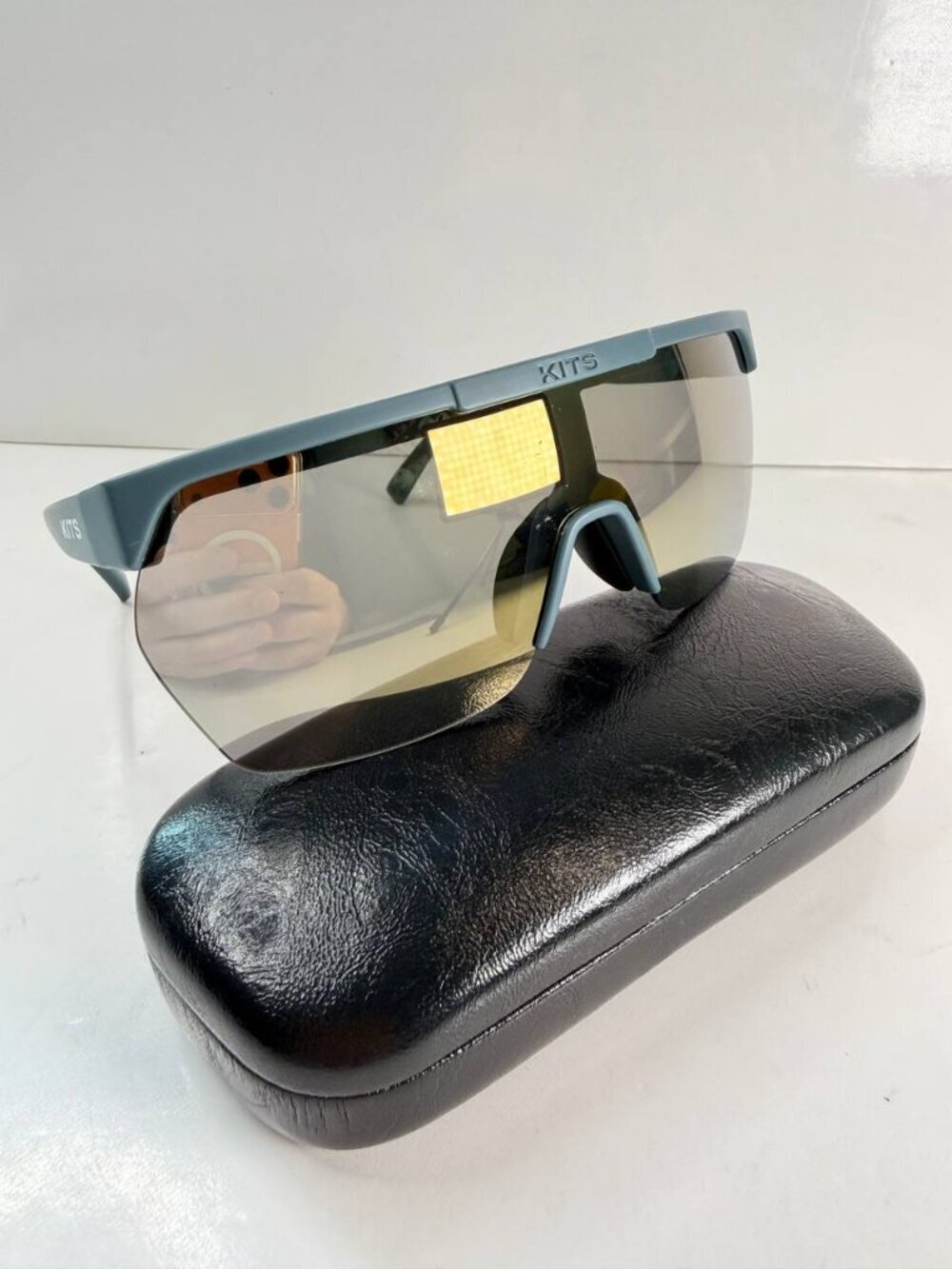KITS Shield Sunglasses – Sport Style – UV400 – With Hard Case